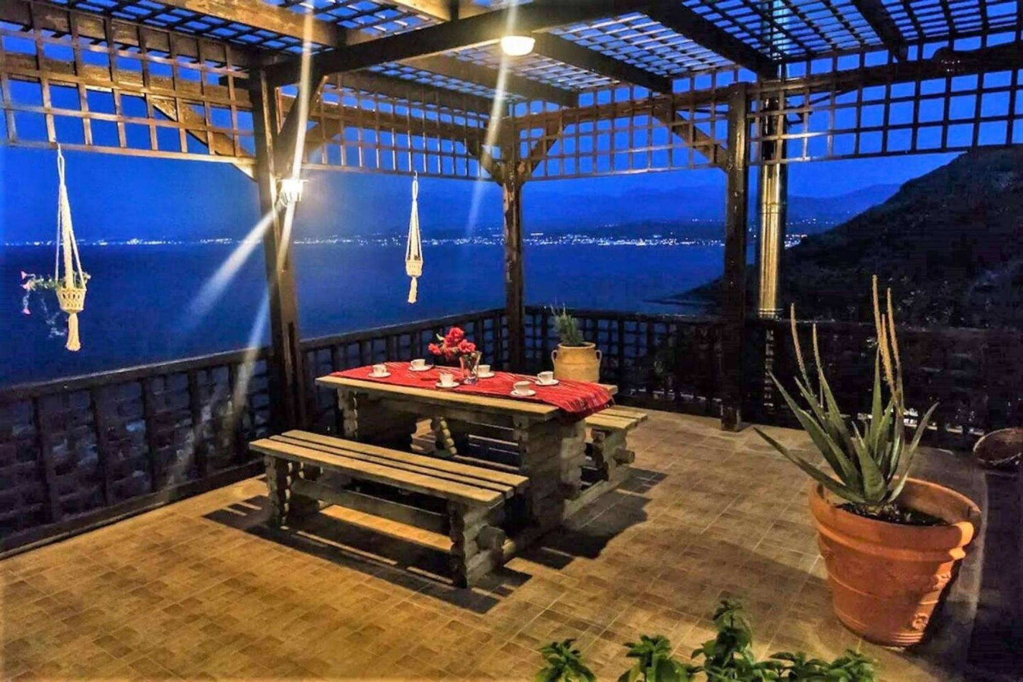 Villa Akrolithos With Private Pool La Canea Exterior foto