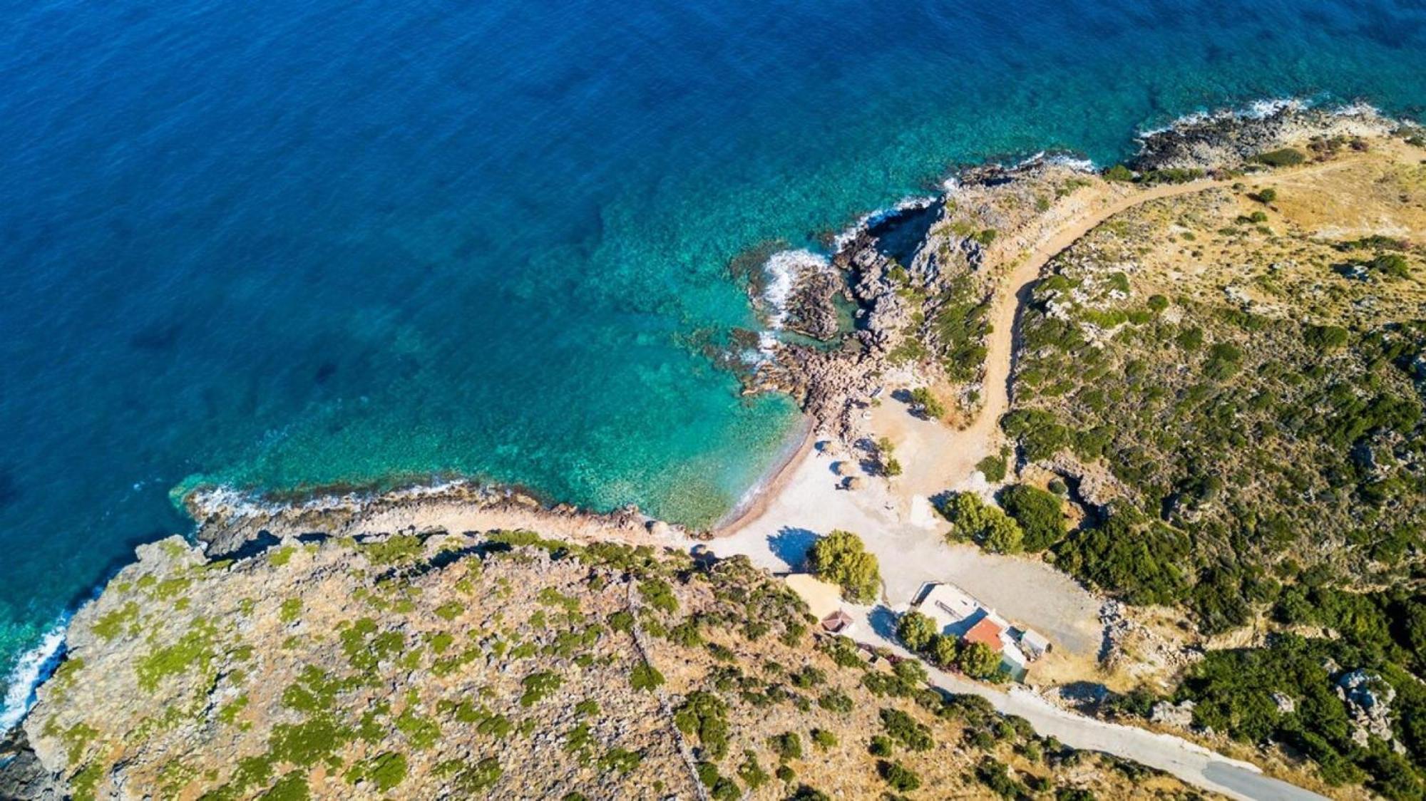 Villa Akrolithos With Private Pool La Canea Exterior foto